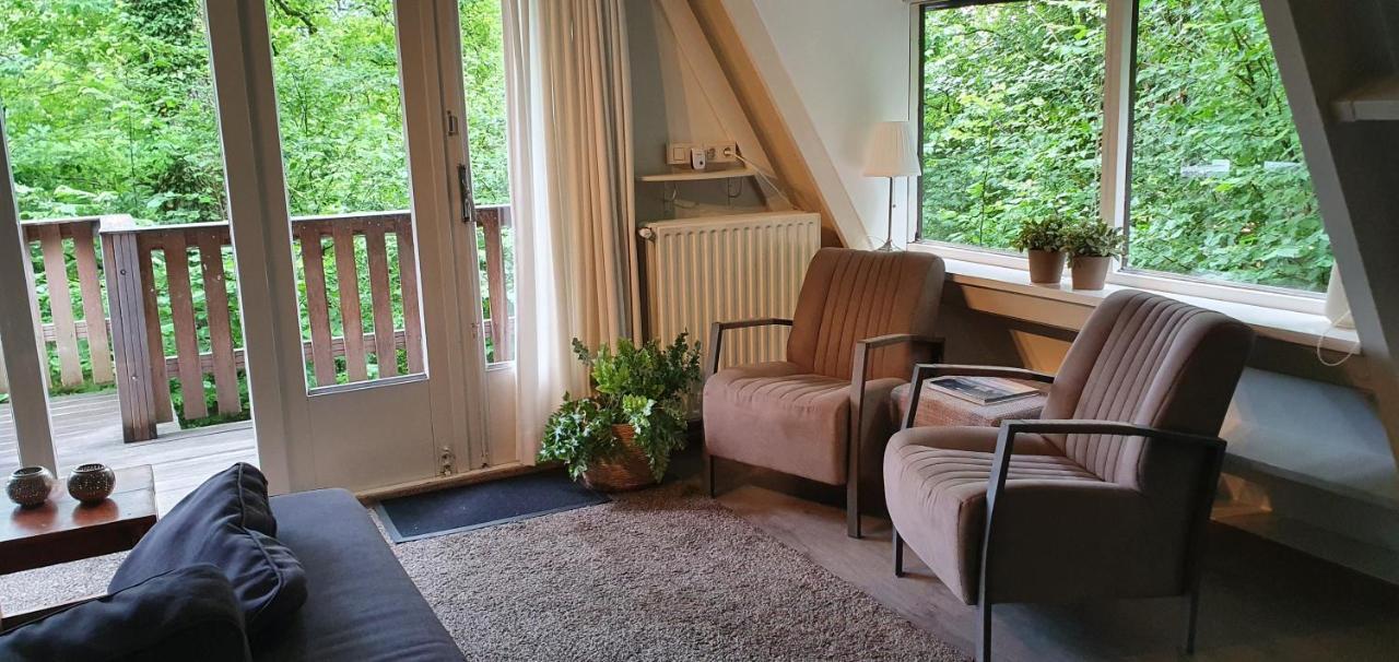 Gezellige bungalow met zwembad op het park Durbuy Buitenkant foto