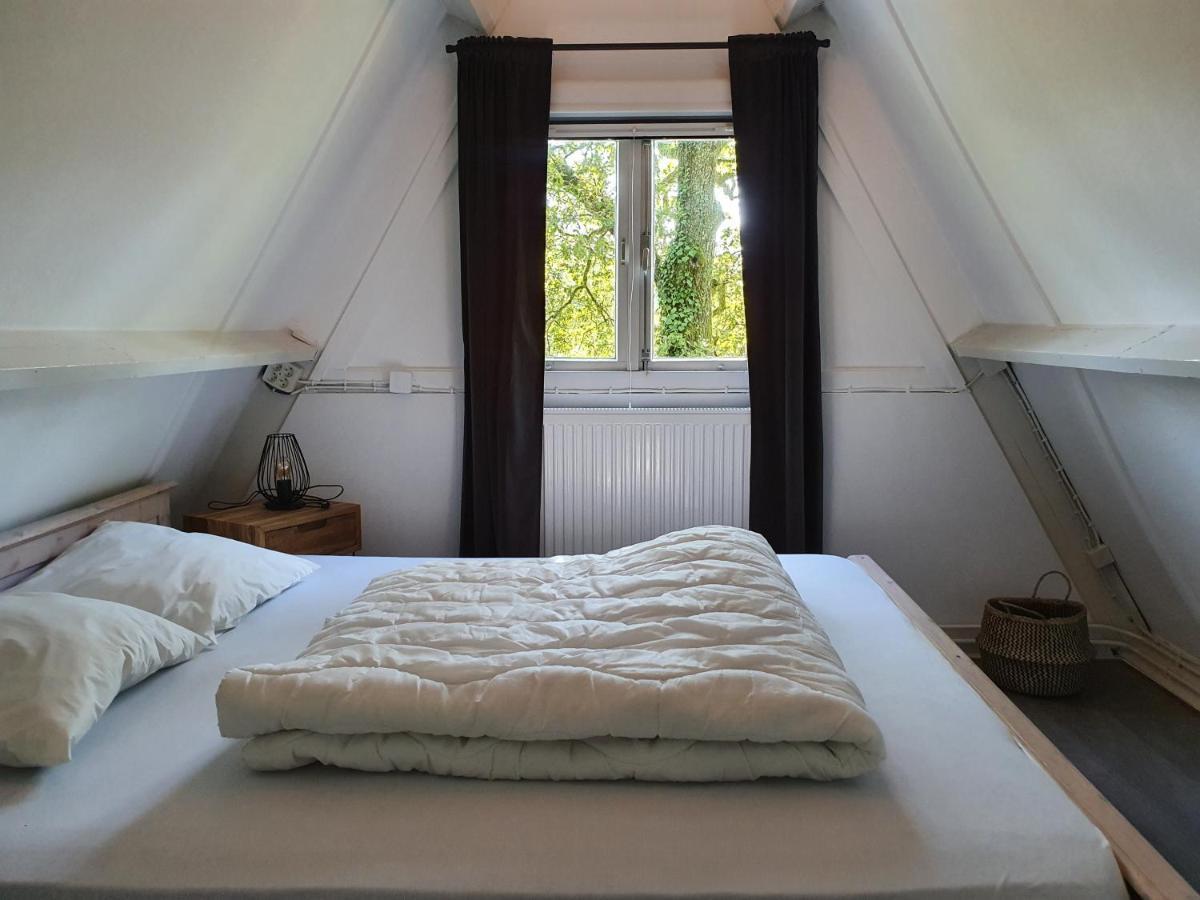 Gezellige bungalow met zwembad op het park Durbuy Buitenkant foto